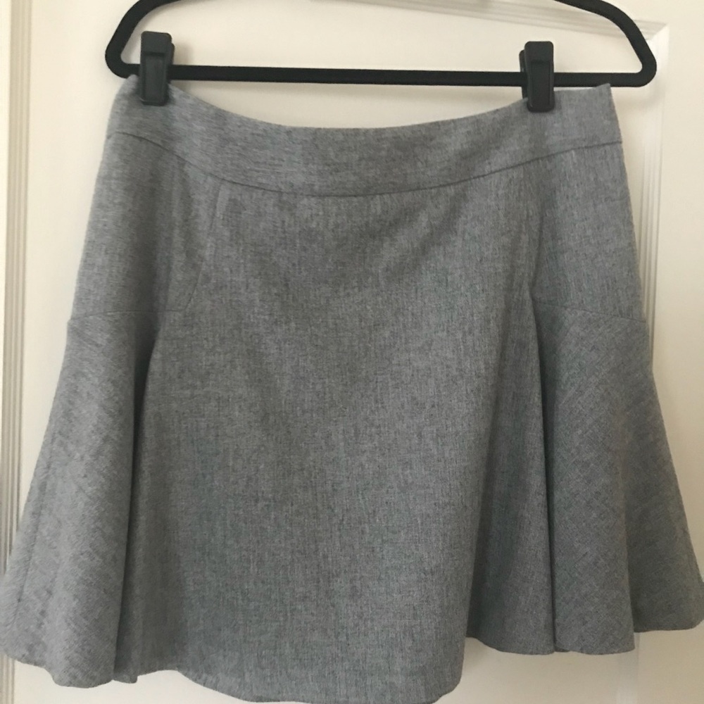 Banana Republic grey wool skirt